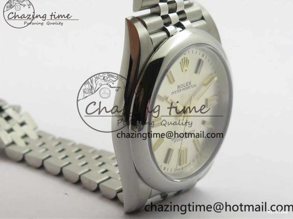 MiroTime 0227 WeatherProof Oyster Perpetual 41mm 124300 BP Maker Best Edition Silver Dial on SS Jubilee Bracelet A 2639